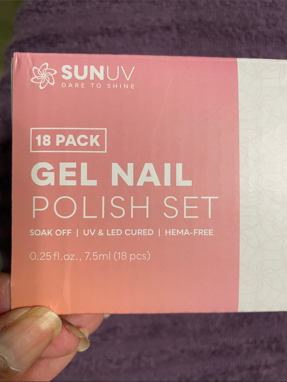 SUNUV Gel Nail Polish Set- 18 bottles